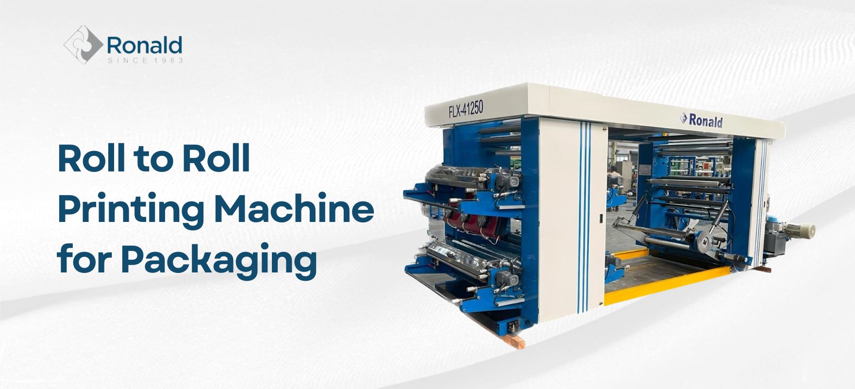 Roll to Roll Printing Machine for Packaging