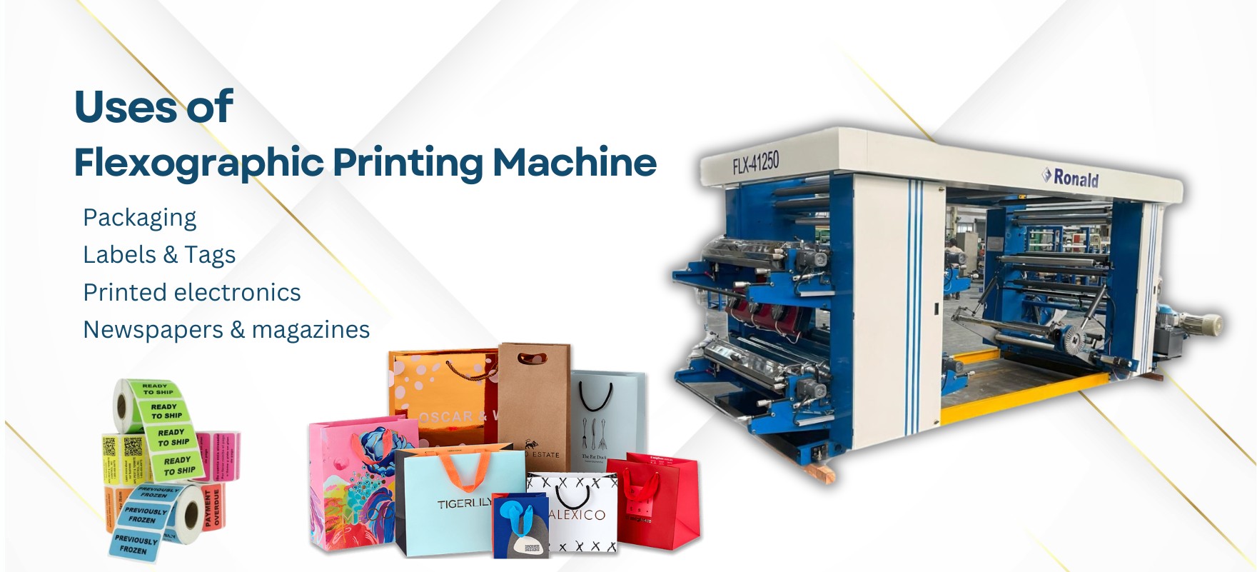 Uses of Flexographic Printing Machine