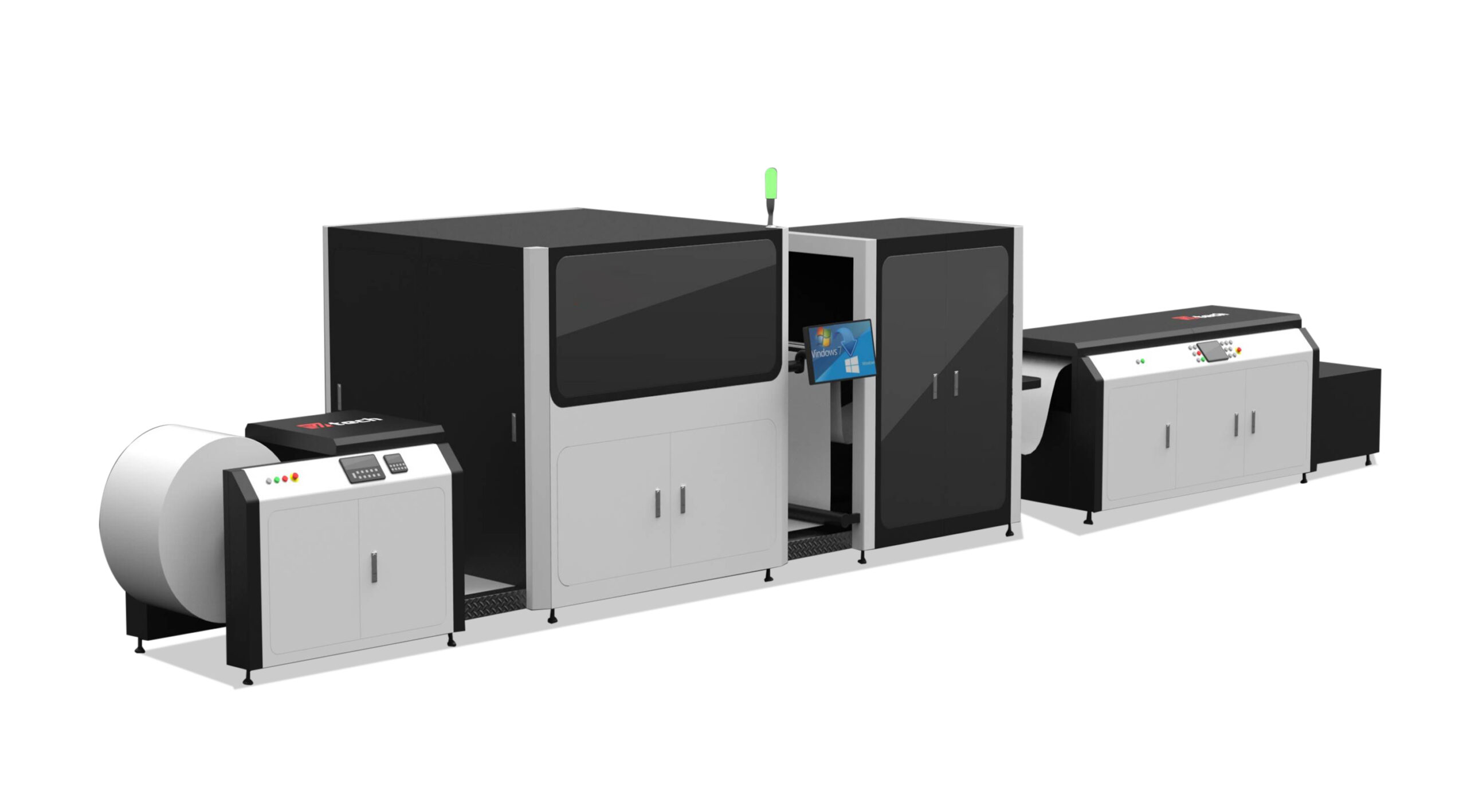 Digital Roll fed Printing Machine At Ronald Web Offset