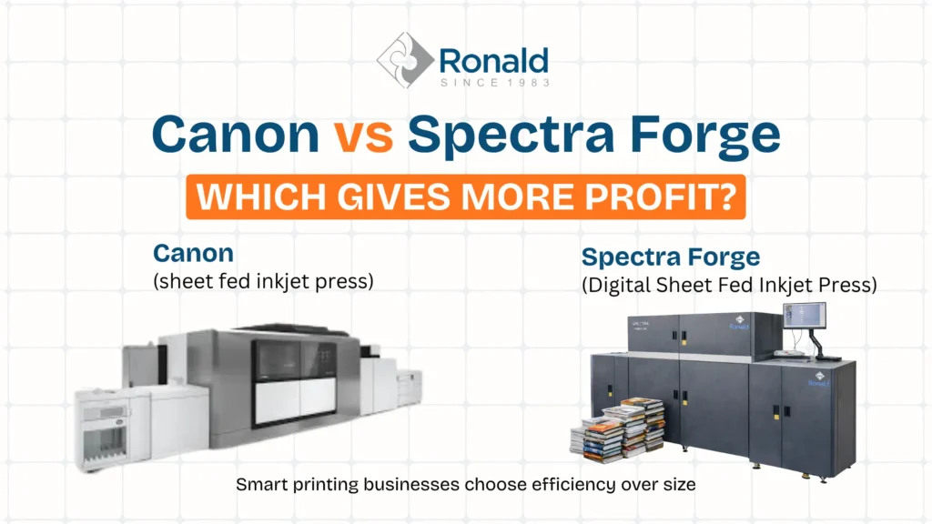 spectra forge sheetfed inkjet printing machine for commercial printing industrial sheetfed inkjet press spectra forge high volume production