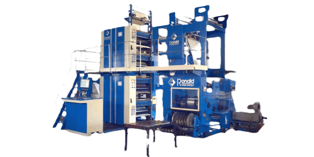 Newspaper printing machine ronald web offset