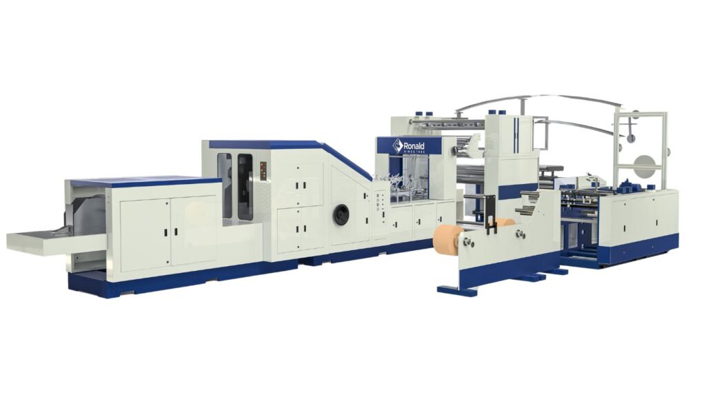 Automatic Square Bottom Bag Making Machine