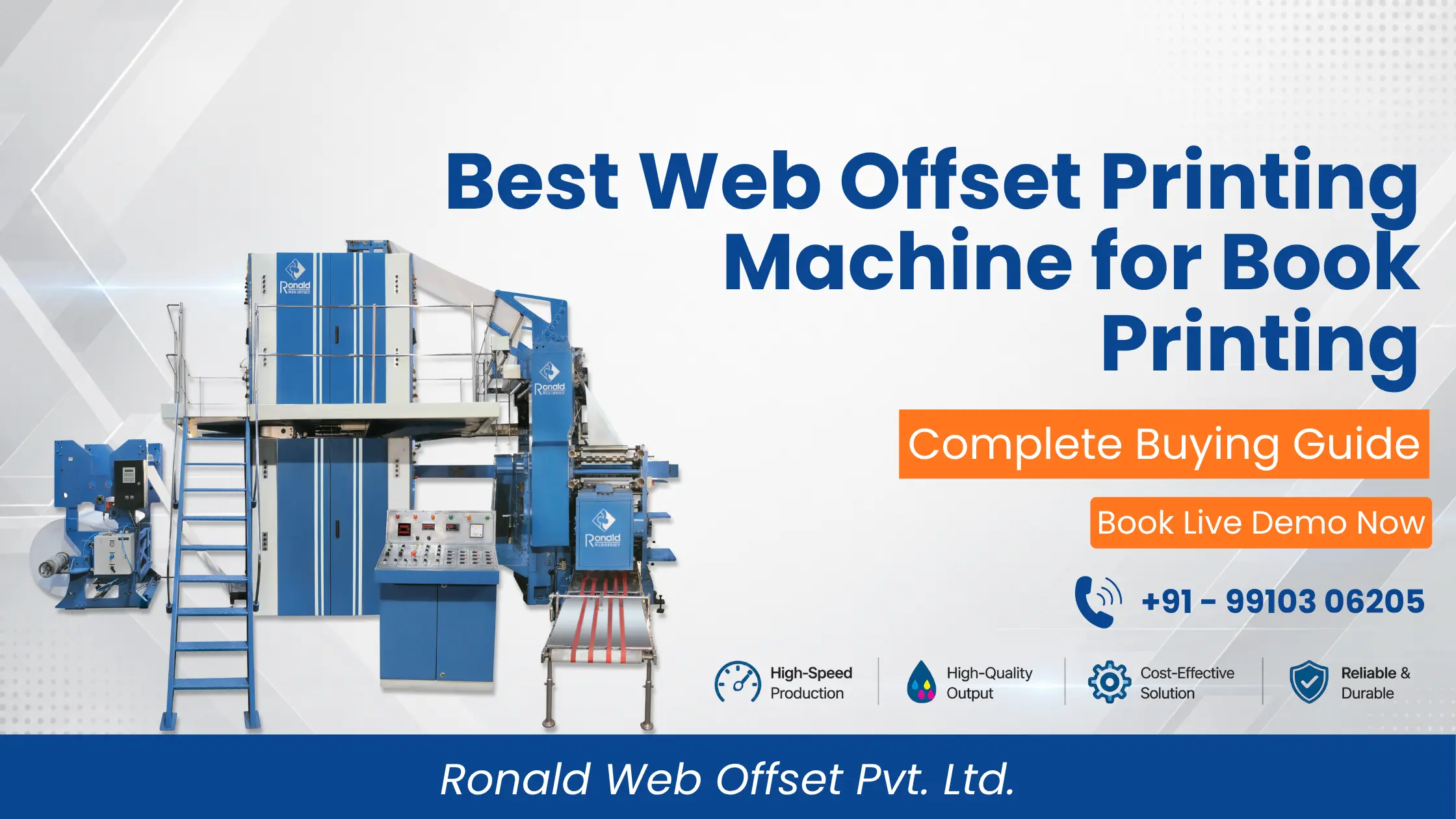 Best web offset printing machine for book printing by Ronald